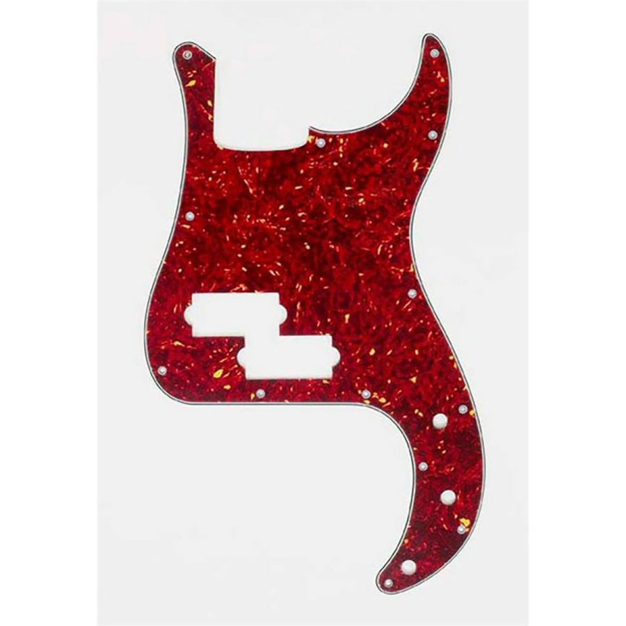 ( オールパーツ ) PG-0750-044 Red Tortoise Pickguard for Precision 【カラフルペインティ】 Bass [8042]