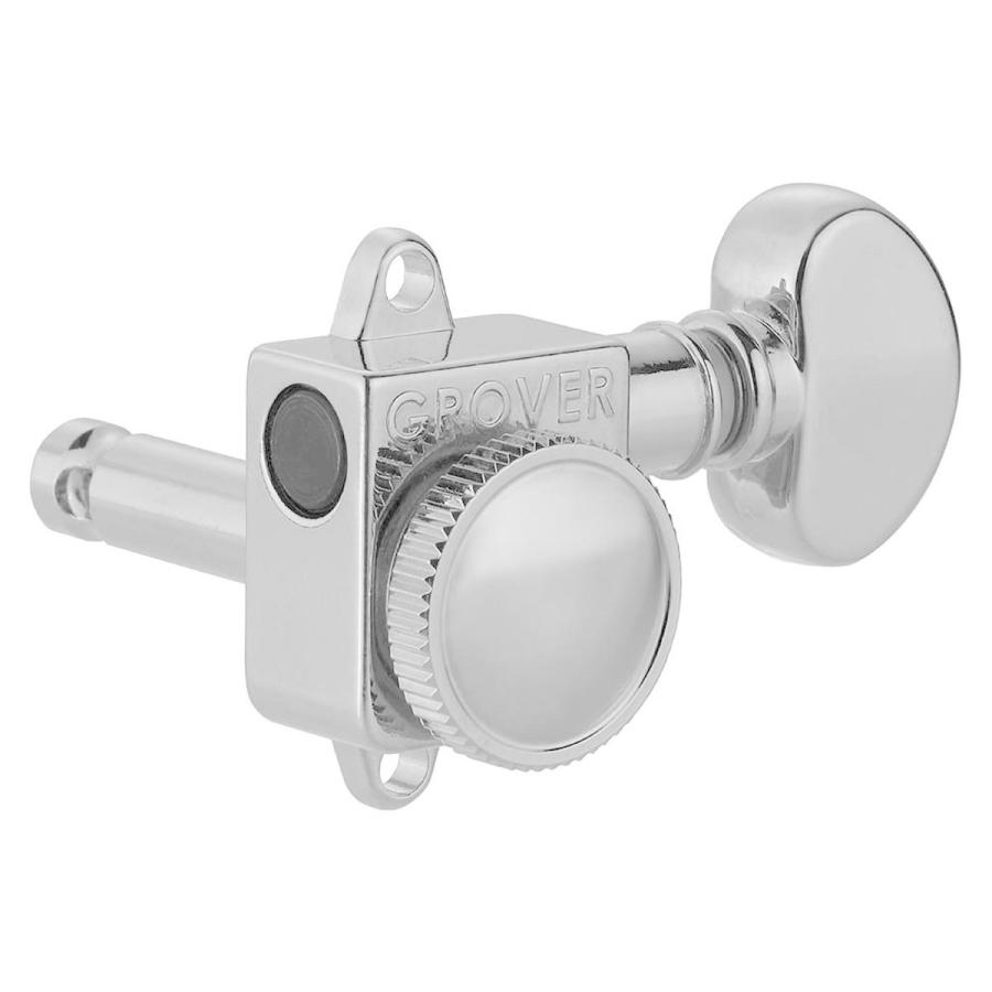 ブランド登録なし - Grover Roto-Grip Locking Rotomatics 505FV, Chrome 楽器、手芸、コレクション-ペグ-ギター、ベース用パーツ