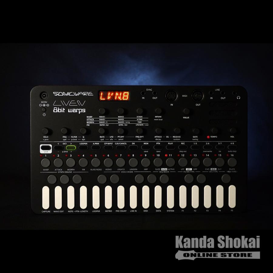 SONICWARE ( ソニックウェア ) LIVEN 8bit warps 純正アダプター付属 