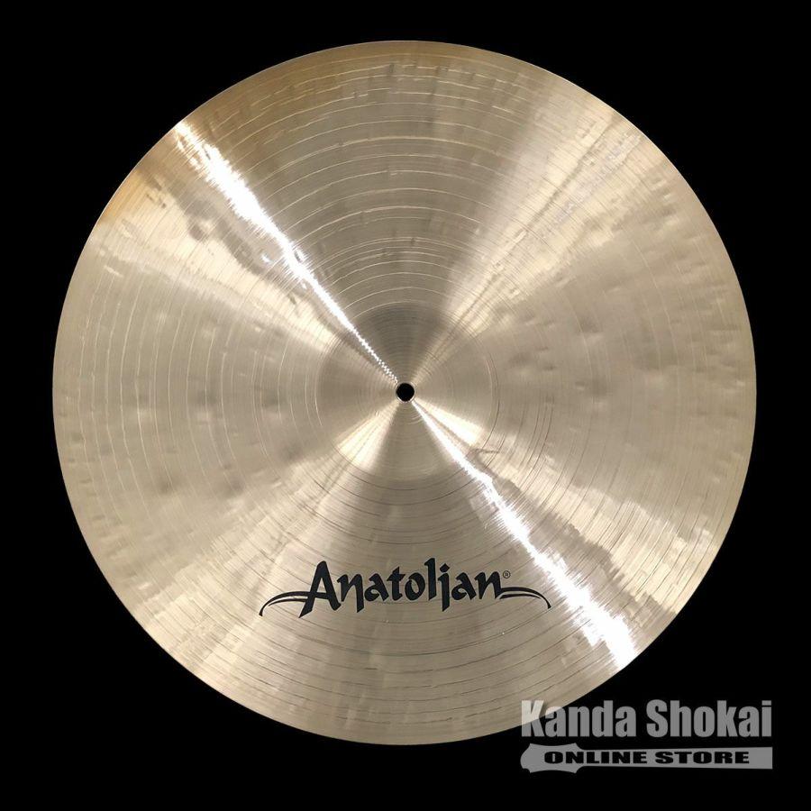 返品無料です Anatolian Cymbals ( アナトリアン ) JAZZ 20” Smooth Ride