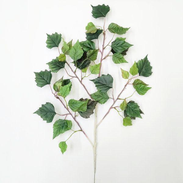 【造花 白樺】フェイクグリーン バーチスプレー（造葉・人工観葉植物）（Yahoo!・フラワーデコレーションハセガワ）