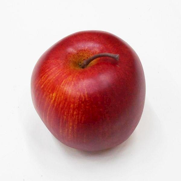 【造花 リンゴ】アップル 8.5cm（フェイクフルーツ フェイクフード 食品サンプル）（Yahoo!・フラワーデコレーションハセガワ）