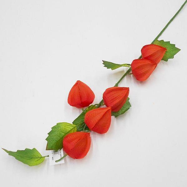 造花 ほおずき】ホオズキ 実6個付き（造花・アートフラワー