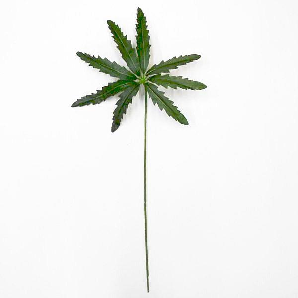 造花 フェイクグリーン マリファナ 大麻リーフ（人工観葉植物 造葉
