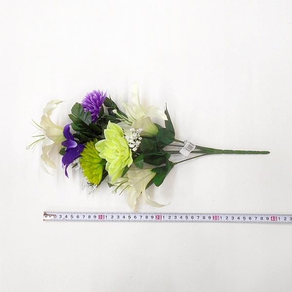 造花 仏花 盆花 仏壇 お墓 お供え花 供花 40cm Fd3184 フラワーデコレーションハセガワ 通販 Yahoo ショッピング