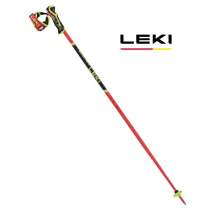 【新品】レキ　LEKI SLストック(120cm) WCR TBS SL 3D LEKI レキ WCR TBS SL 3D スキーポール ストッ ク : カンダハー