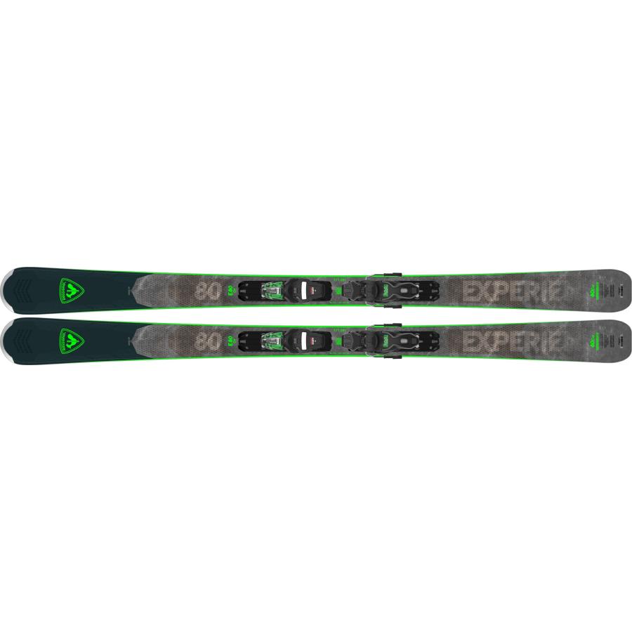 2024 ROSSIGNOL ロシニョール EXPERIENCE 80 CARBON XPRESS + XPRESS 11 GW Black  Green スキー板 オールラウンド　基礎　デモ