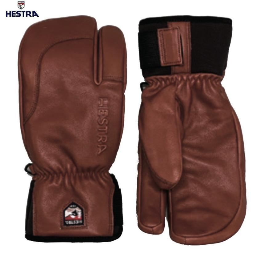 HESTRA（ヘストラ） 25 HESTRA Topo 3-Finger 33872 750 Brown スキー