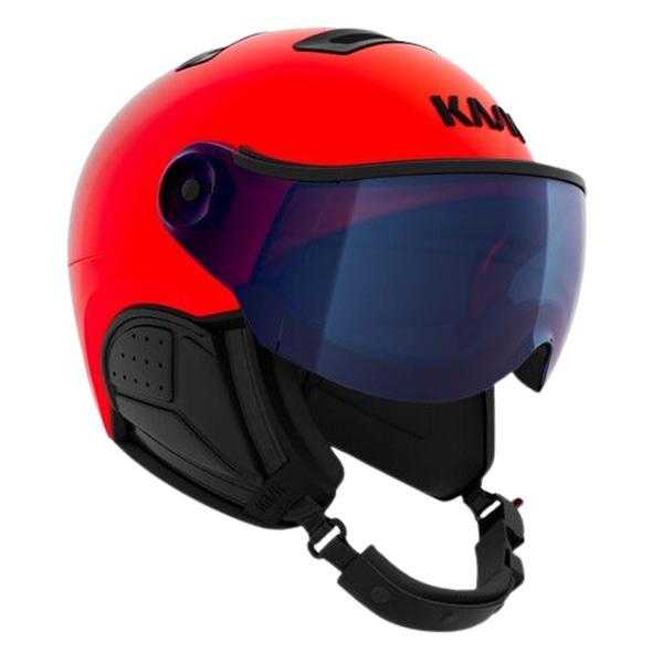 25 KASK カスク FIREFLY Red - Iridium Mirror スキーメルメット