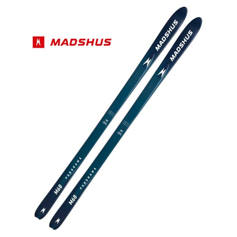 PANORAMA M68、172cm、オールマウンテンスキー、未使用・新品 25 MADSHUS マディシャス PANORAMA M68 ビンディング無し 山スキー板