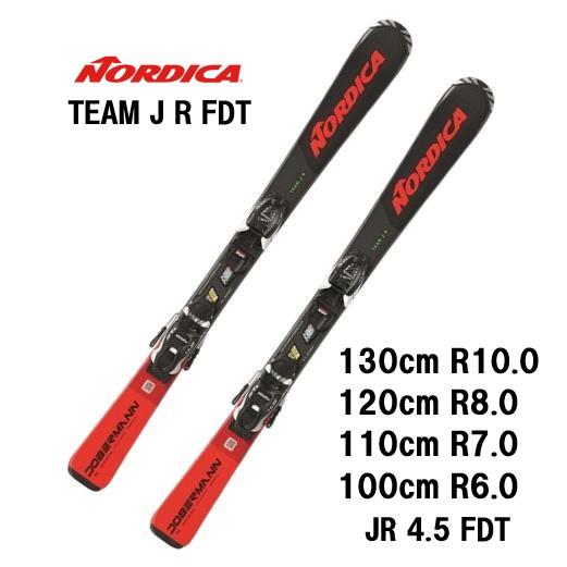 NORDICA 25 ノルディカ TEAM J R FDT 100-140 + JR 4.5 FTD