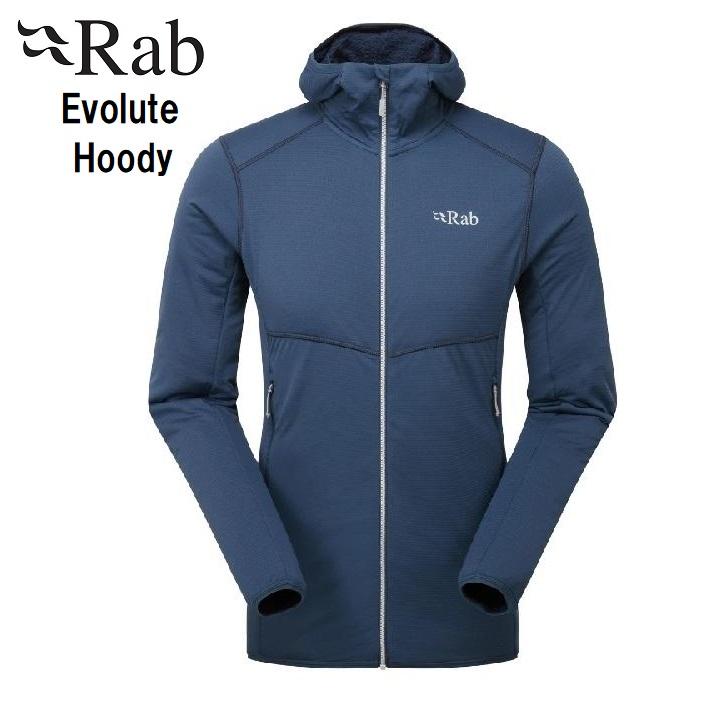 Rab（ラブ） Evolute Hoody 登山 メンズ フリース ミドルレイヤー