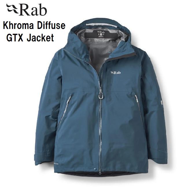 Rab（ラブ） Khroma Diffuse GTX Jacket メンズ 登山 GORE-TEX シェル