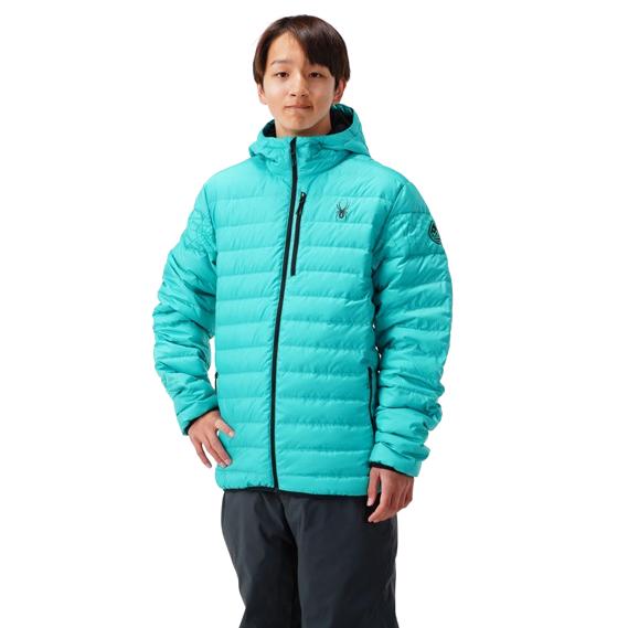 25 SPYDER スパイダー ZENITH HOODED DOWN JACKET 38A021412 TGN