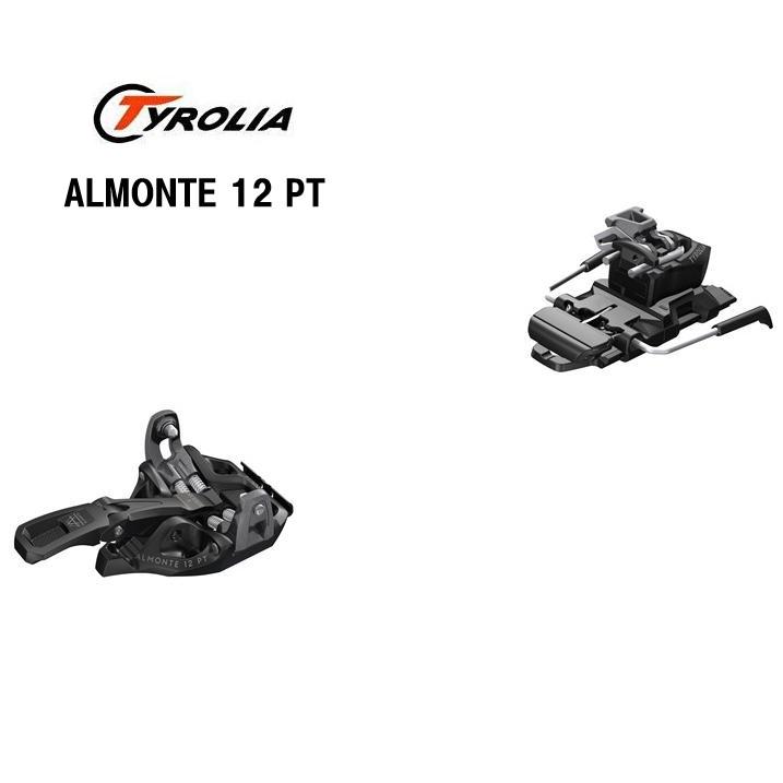 TYROLIA 25 チロリア ALMONTE 12 PT black/metallic grey 山 TYROLIA 25 チロリア ALMONTE 12 PT black/metallic grey 山
