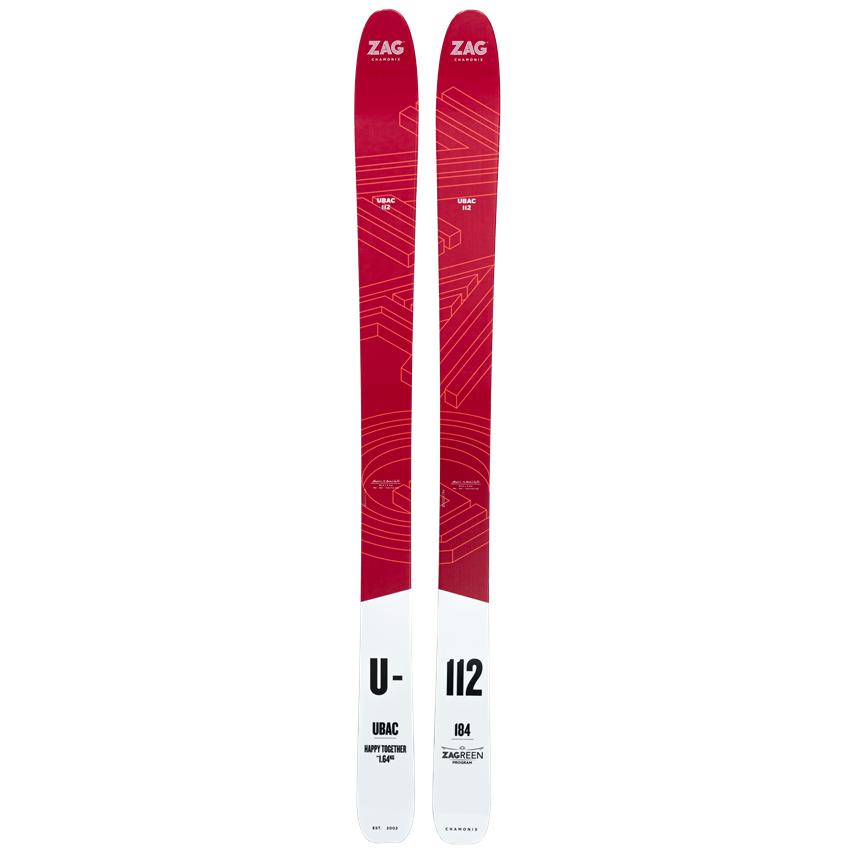 25 ZAG ザグ UBAC 112 ビンディング無し 山スキー板 25 ZAG ザグ UBAC 112 ビンディング無し 山スキー板