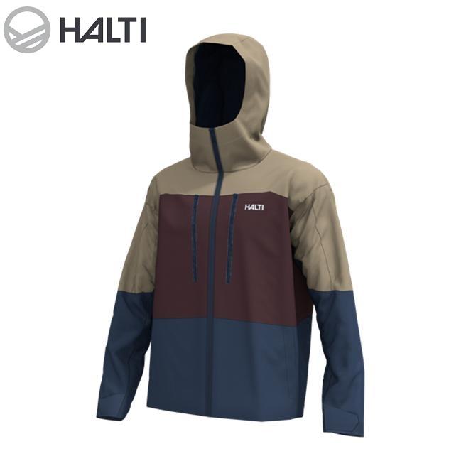 26 HALTI ハルチ Melvik M Dx ski jacket 059-2661 C68 FUDGE MAROON