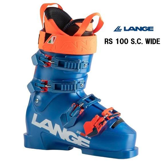 LANGE（ラング） 26 LANGE RS 100 S.C. WIDE スキーブーツ レーシング
