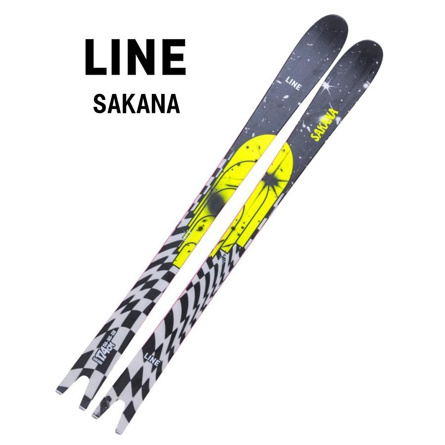 26 LINE ライン SAKANA ビンディング無し 山スキー板 : カンダハー