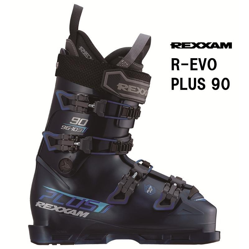 REXXAM（レクザム） 26 REXXAM レグザム R-EVO PLUS 90 (Iron NAVY) スキーブーツ ゲレンデスキー 基礎 ...