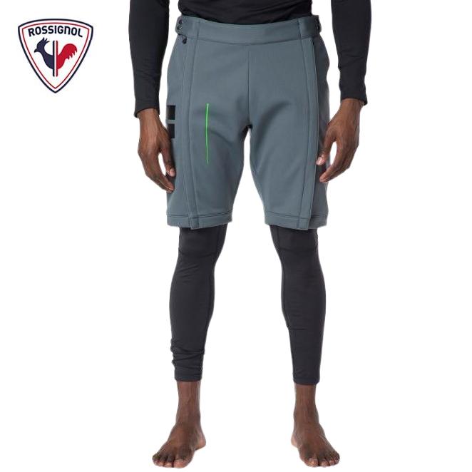 ロシニョール フード付きベスト ハーフパンツセット ROSSIGNOL（ロシニョール） 26 ROSSIGNOL RACING SHORT ADULT RLLS02A