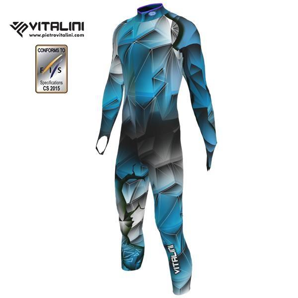 VITALINI スキー競技用ワンピース FIS対応 XS 26 VITALINI ヴィタリーニ RACE SUIT ALPINE SKI FIS VPR35 P21 1012