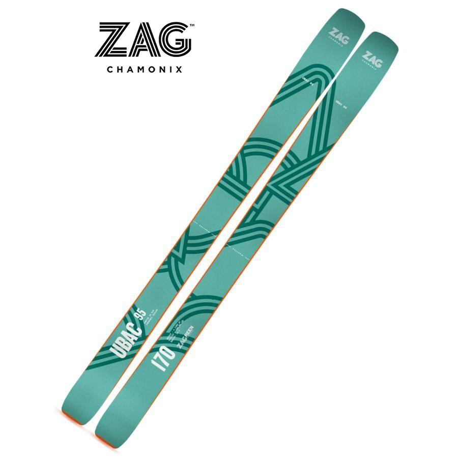 26 ZAG ザグ UBAC 95 Lady ビンディング無し 山スキー板 : カンダハー