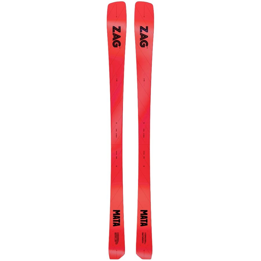 27 ZAG ザグ MATA RED ビンディング無し 山スキー板 : カンダハー
