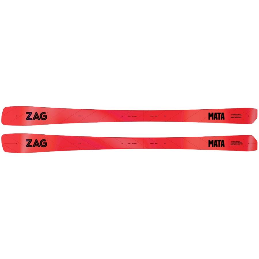 27 ZAG ザグ MATA RED ビンディング無し 山スキー板 : カンダハー