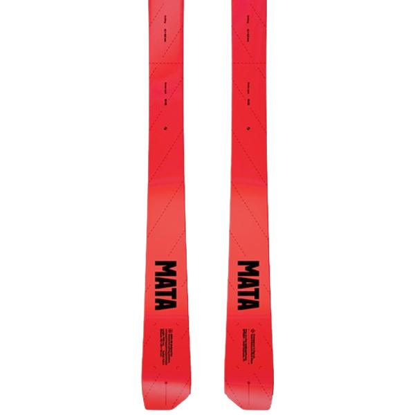 27 ZAG ザグ MATA RED ビンディング無し 山スキー板 : カンダハー