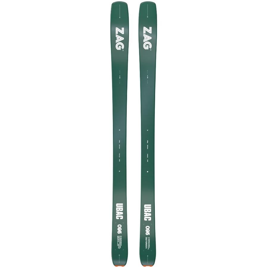 ZAG UBAC 95 178cm バックカントリースキー板 27 ZAG ザグ UBAC 95 ビンディング無し 山スキー板 : カンダハー