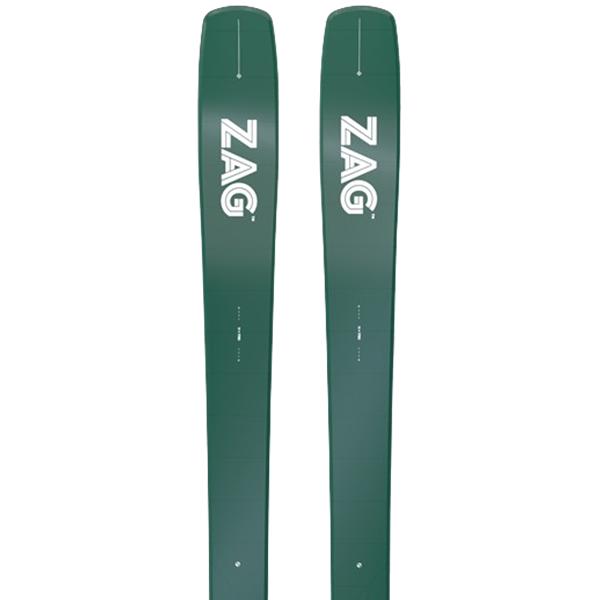 27 ZAG ザグ UBAC 95 ビンディング無し 山スキー板 : カンダハー