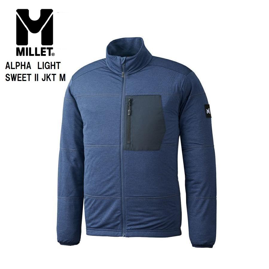MILLET（ミレー）ALPHA LIGHT SWEET II J M 【HEATHER NAVY/6357】アルファ ライト スウェット