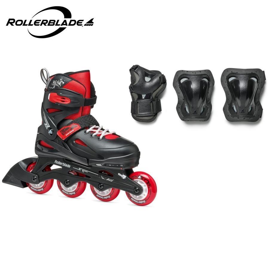 ROLLER BLADE ローラーブレイド FURY COMBO (BLACK/RED ROLLER BLADE ローラーブレイド FURY COMBO (BLACK/RED
