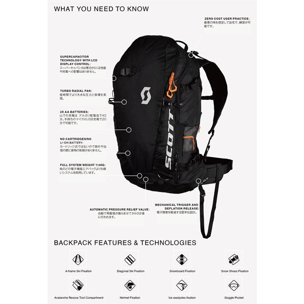 SCOTT スコット PATROL E2 30 KIT PACK 雪山 バックカントリー