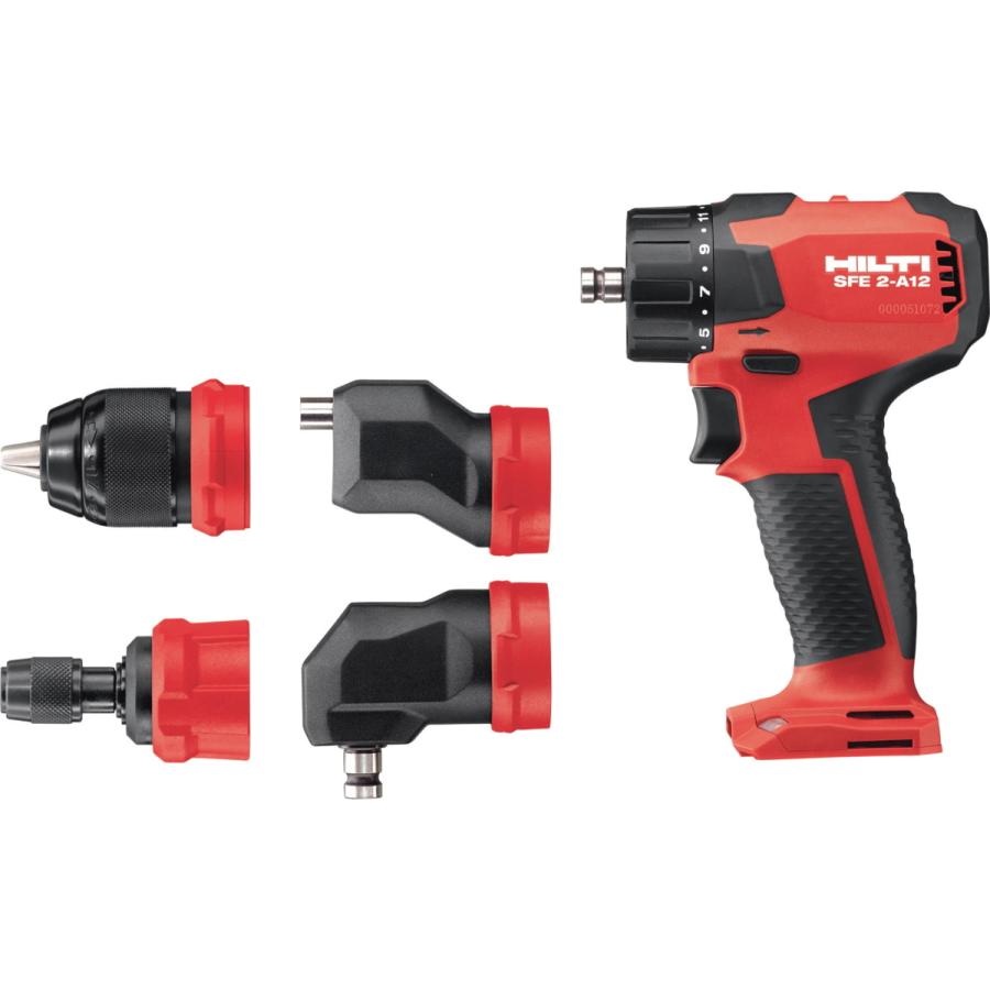 HILTI ヒルティ 充電式マルチヘッドドリルドライバー SFE 2-A12 HILTI ヒルティ 充電式マルチヘッドドリルドライバー SFE 2-A12