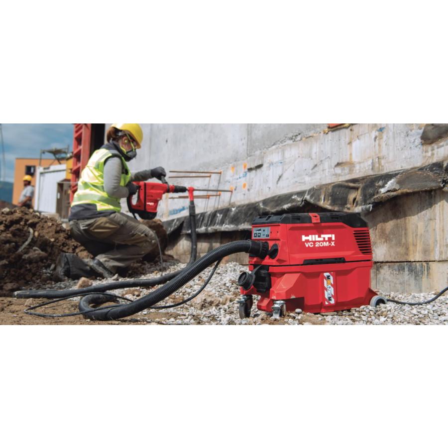 HILTI ヒルティ コンパクト湿/乾式建設用バキューム VC 20L-X 100V