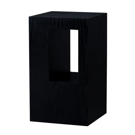 東谷(あずまや) セル サイドテーブル ブラック CEL-70BK【メーカー直送