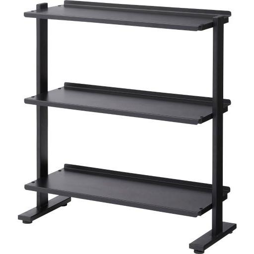 【メーカー直送】東谷 DIS-73BK 2WAYラック3D（ブラック） Azumaya 東谷(あずまや) 2WAYラック3D ブラック DIS-73BK【メーカー直送品