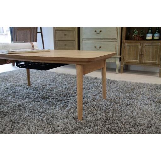 東谷(あずまや) コタツテーブル ナチュラル エルフィ901OAK【メーカー