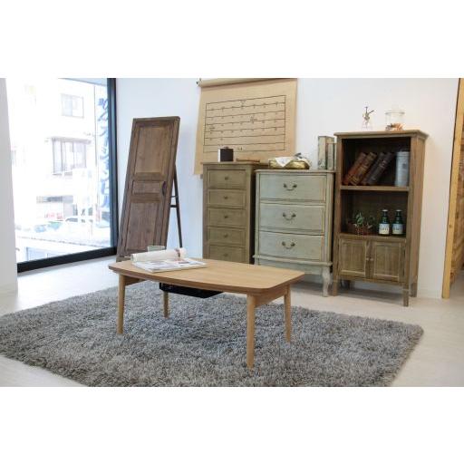 東谷(あずまや) コタツテーブル ナチュラル エルフィ901OAK【メーカー