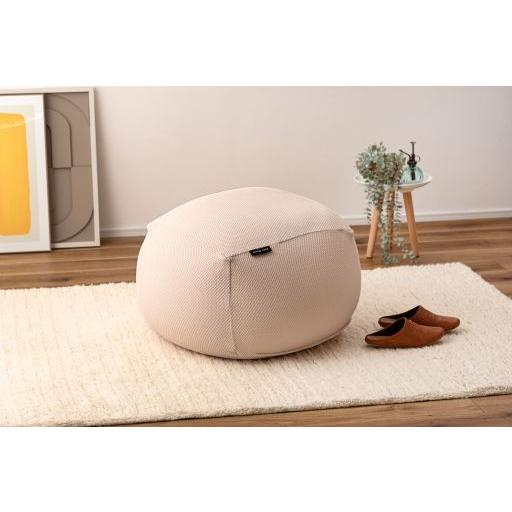 東谷(あずまや) ビーズクッション ベージュ GLK-601BE【メーカー直送品