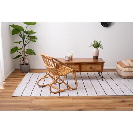 東谷(あずまや) ラタンチェア ナチュラル GUY-256【メーカー直送品