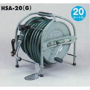 HATAYA ハタヤリミテッド テツノホースリール 20mタイプ HSA-20N