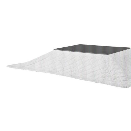 東谷(あずまや) 薄掛コタツ布団 長方形 ツイード ベージュ KK-102BE