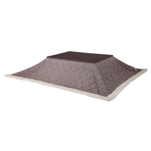 「LF」 こたつ 炬燵 シンプル 薄掛けコタツ布団 長方形 ツイードKK-102BR AZUMAYA KK-102BR ブラウン 掛けふとん 新生活 東谷(あずまや) 薄掛コタツ布団 長方形 ツイード ブラウン KK-102BR