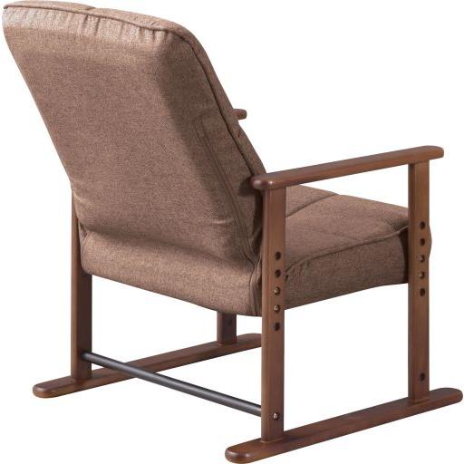 東谷(あずまや) 高座椅子S ブラウン LSS-34BR【メーカー直送品