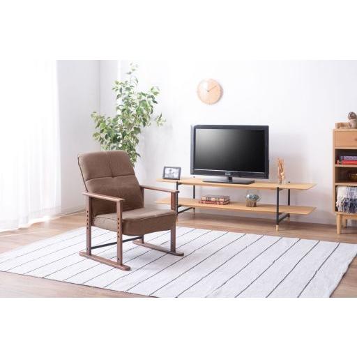 東谷(あずまや) 高座椅子S ブラウン LSS-34BR【メーカー直送品