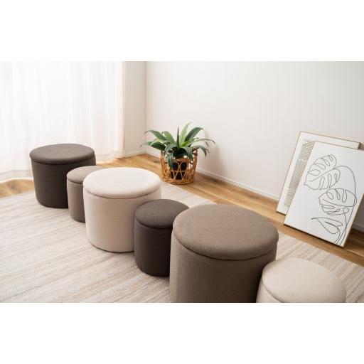 東谷(あずまや) スツール ベージュ MYS-605BE【メーカー直送品】_7