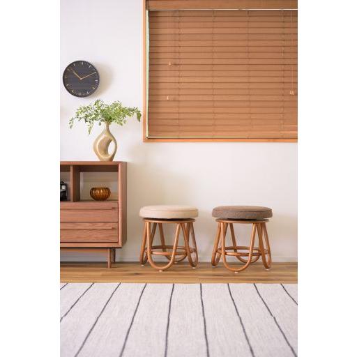 東谷(あずまや) モリー 回転スツール ブラウン NS-538BE【メーカー直送